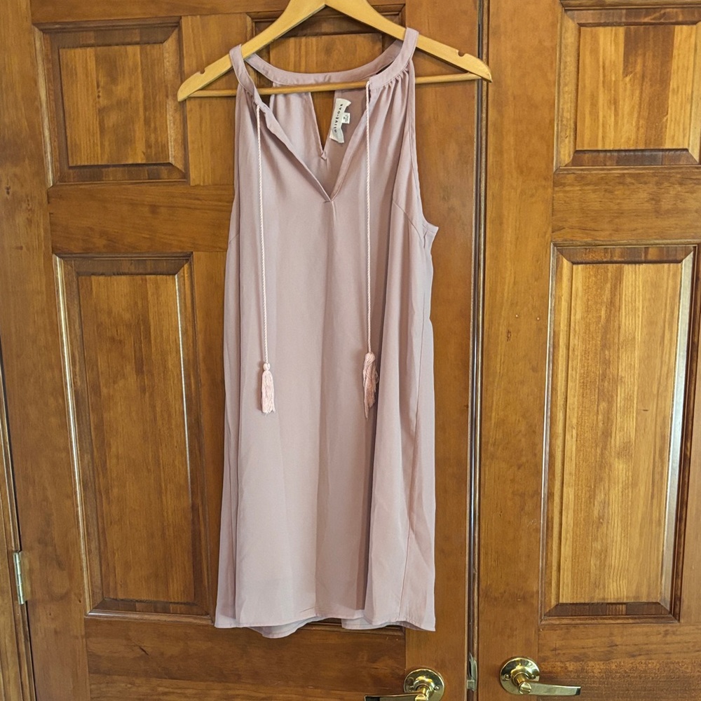 Olive & Oak Mauve Mini Dress